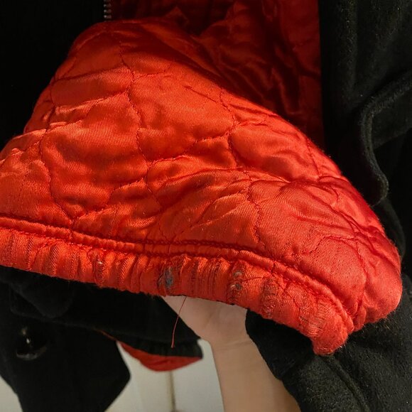 Vintage McGregor Wool Duffle Coat Pea Coat size Medium Preowned - Picture 8 of 14